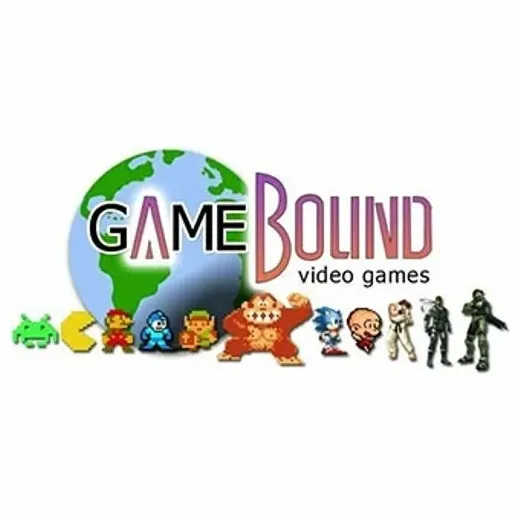 Gamebound brand logo for gameboundvideogames.com