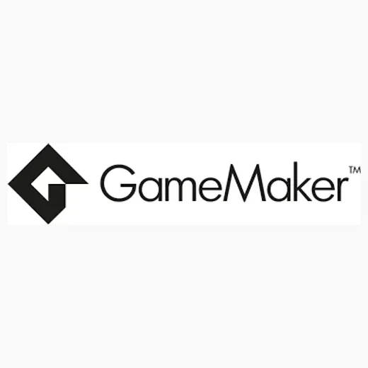gamemaker.io/en brand logo for gamemaker.io