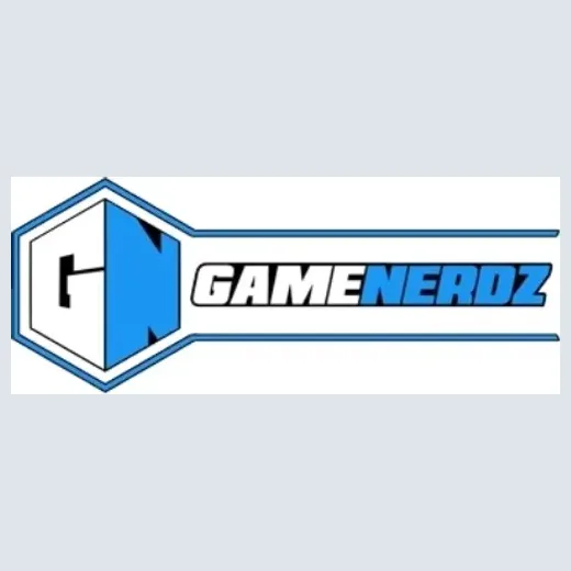 Gamenerdz brand logo for gamenerdz.com
