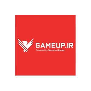 GameUp brand logo for gameup.ir
