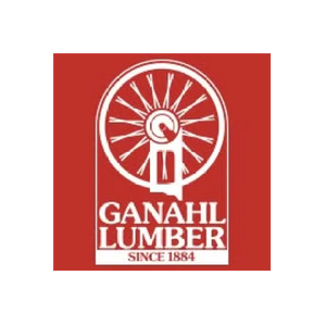 Ganahl Lumber brand logo for ganahllumber.com