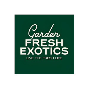 Garden Fresh Exotics brand logo for gardenfreshexotics.co.uk