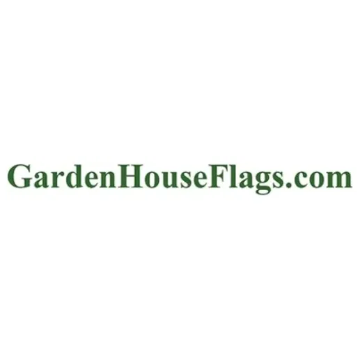Garden House Flags brand logo for gardenhouseflags.com