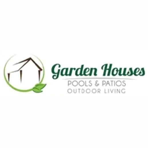 Garden Houses Outdoor Living brand logo for gardenhouses-outdoorliving.com