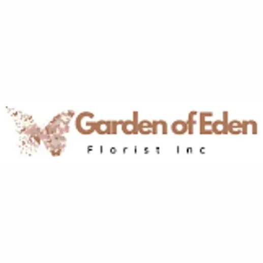 Garden of Eden Florist brand logo for gardenofedenflorist.net