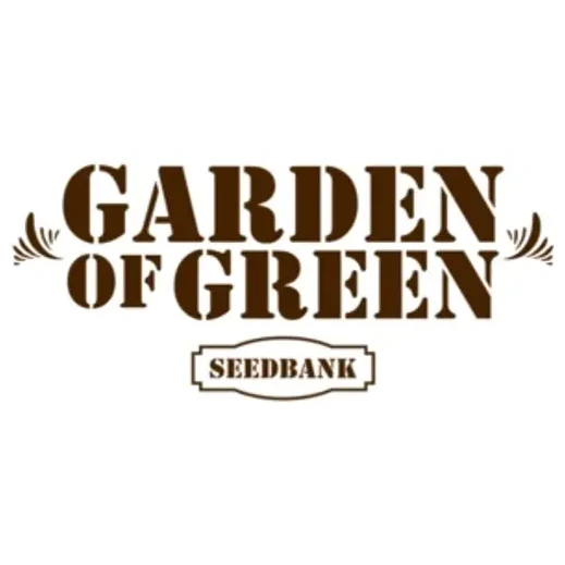 Garden of Green brand logo for gardenofgreenseedbank.com