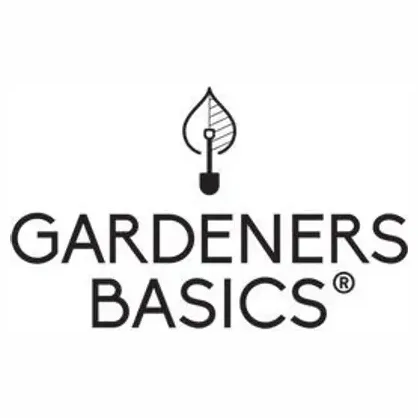 Gardener's Basics brand logo for gardenersbasics.com