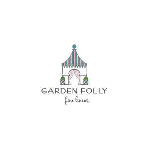 gardenfollyfinelinens brand logo for gardenfollyfinelinens.com