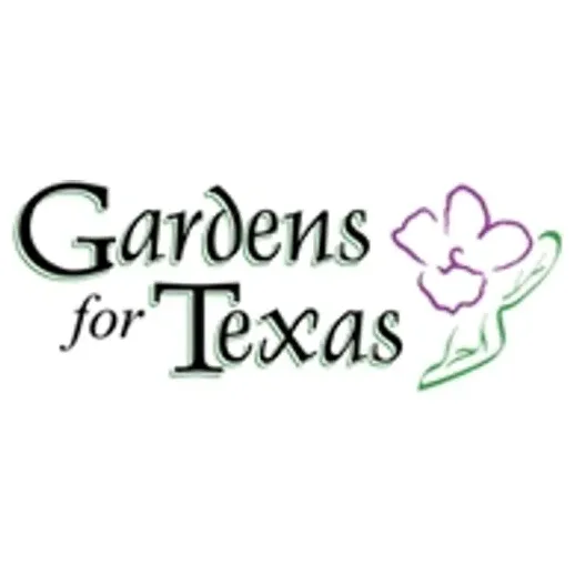 Gardens for Texas brand logo for gardensfortexas.com