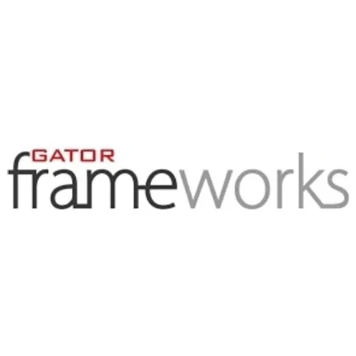 Gator Frameworks brand logo for gatorframeworks.com
