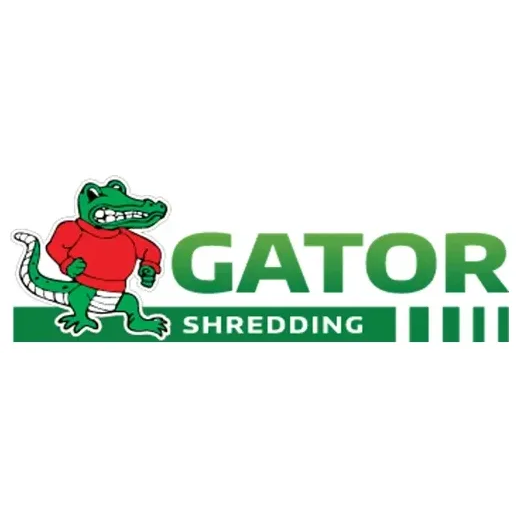 Gator Mobile Shredding brand logo for gatormobileshredding.com