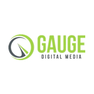Gauge Digital Media brand logo for gaugedigitalmedia.com
