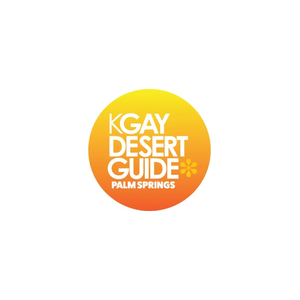 Gay Desert Guide brand logo for gaydesertguide.com