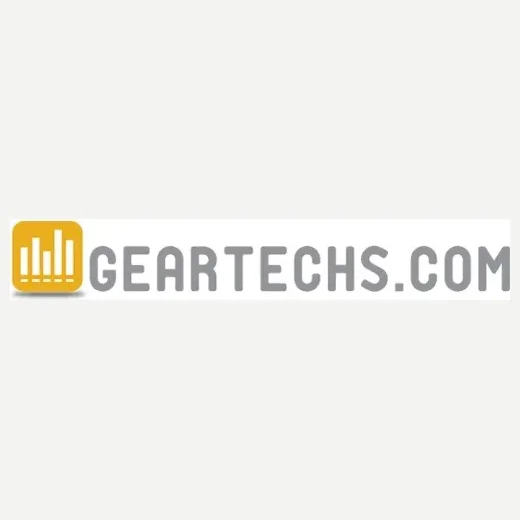 Geartechs brand logo for geartechs.com