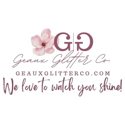 geauxglitterco brand logo for geauxglitterco.com