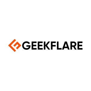 Geekflare brand logo for geekflare.com