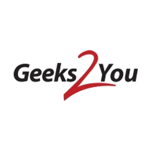 Geeks 2 You brand logo for geeks2you.com