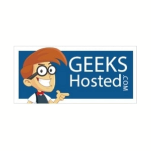 Geeks Hosted brand logo for geekshosted.com