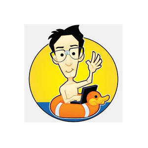 Geeks on the Beach brand logo for geeksonthebeach.ca