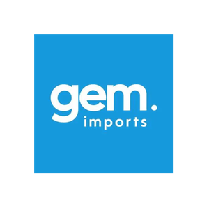 Gem Imports brand logo for gemimports.co.uk