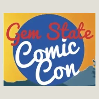 Gem State Comic Con brand logo for gemstatecomiccon.com