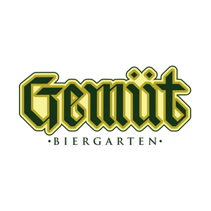 Gemüt Biergarten brand logo for gemutbiergarten.com