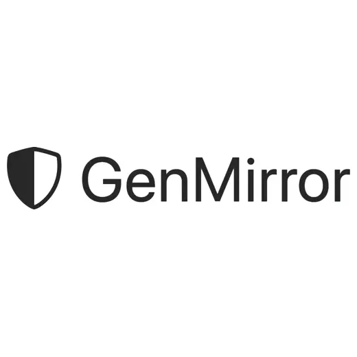 Gen Mirror brand logo for genmirror.com