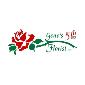 Gene's Florist brand logo for genesflorist.com