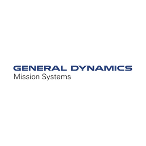 General Dynamics Mission Systems brand logo for gdmissionsystems.com