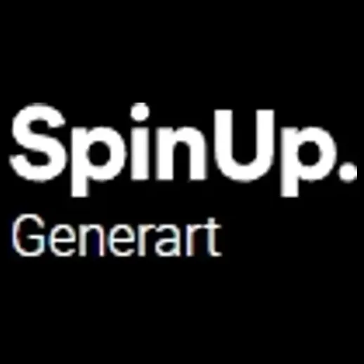 Generart brand logo for generart.spin-up.io