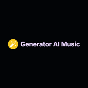 generatoraimusic brand logo for generatoraimusic.com