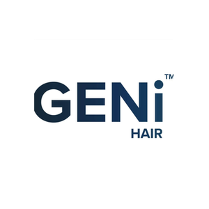 Geni Hair brand logo for genihair.com