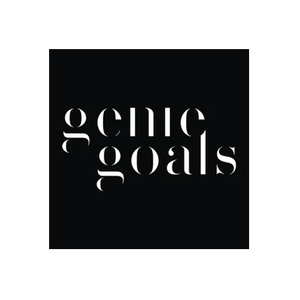 Genie Goals brand logo for geniegoals.co.uk