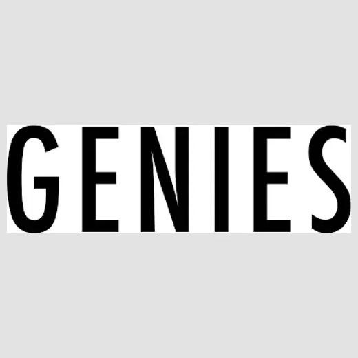 Genies brand logo for genies.com