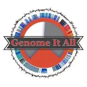 Genome It All brand logo for genomeitall.com