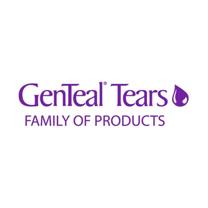 Genteal Tears brand logo for gentealtears.myalcon.com