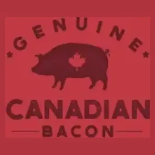 genuinecanadianbacon brand logo for genuinecanadianbacon.com