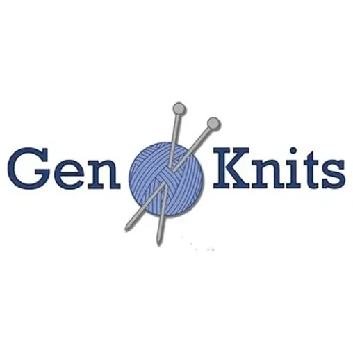 genxknits brand logo for genxknits.com