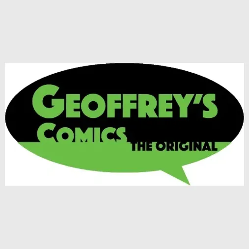 Geoffrey's Comics brand logo for geoffreyscomics.com