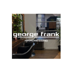 George Frank brand logo for georgefranksalon.co.uk