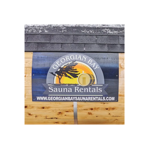Georgian Bay Sauna Rentals brand logo for georgianbaysaunarentals.com