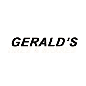 Gerald's brand logo for geraldstires.net