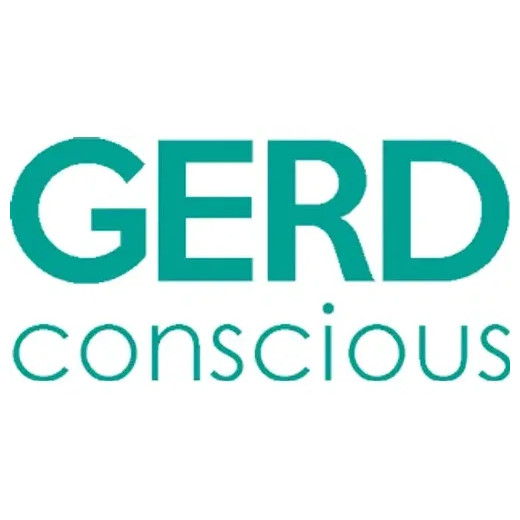 gerdconscious brand logo for gerdconscious.com