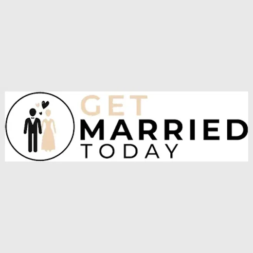 Get Married Today brand logo for getmarried.today