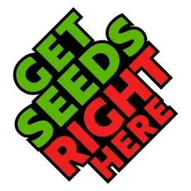 Get Seeds Right Here brand logo for getseedsrighthere.com
