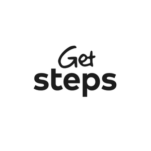 Get Steps brand logo for get-steps.com