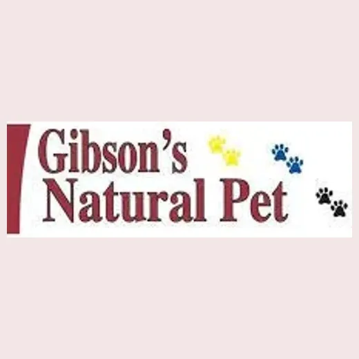 Gibson's Natural Pet brand logo for gibsonsnaturalpet.com