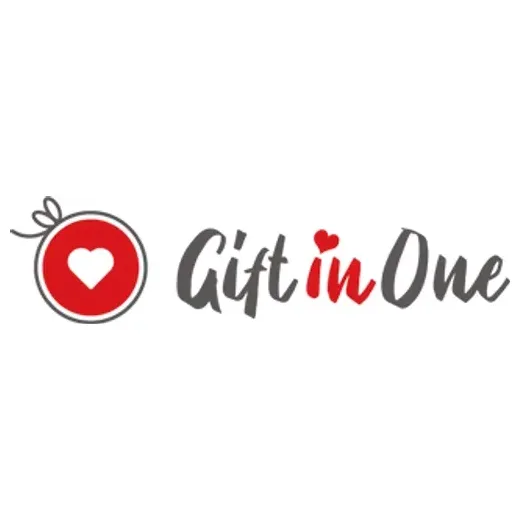 giftinone brand logo for giftinone.com