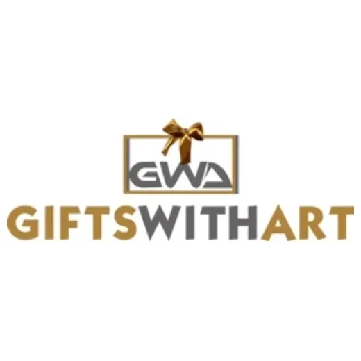 giftswithart brand logo for giftswithart.com