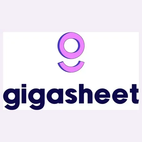 Gigasheet brand logo for gigasheet.com